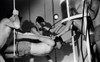 BUD/S dive tower instructors transfer a student from a roving bell in preparation for swimming ascent training Poster Print by Michael Wood/Stocktrek Images - Item # VARPSTWOD100092M
