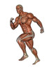 Muscular man running Poster Print by Elena Duvernay/Stocktrek Images - Item # VARPSTEDV700036H