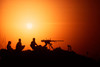 Soldiers set up a security outpost during Operation Desert Storm Poster Print by Stocktrek Images - Item # VARPSTSTK105978M