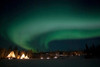 Aurora above Aurora Village, Aurora Lake, Yellowknife, Northwest Territories, Canada Poster Print by Yuichi Takasaka/Stocktrek Images - Item # VARPSTTAK100043S