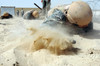 Army soldier pulls himself through a sandpit on a Defender Challenge course Poster Print by Stocktrek Images - Item # VARPSTSTK102932M