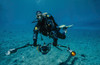 Scuba diver with an underwater camera, Austria Poster Print by VWPics/Stocktrek Images - Item # VARPSTVWP401513U