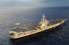 An MV-22 Osprey takes off from the flight deck of USS George HW Bush Poster Print by Stocktrek Images - Item # VARPSTSTK106189M