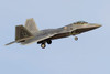 A US Air Force F-22A Raptor on final approach at Nellis Air Force Base, Nevada Poster Print by Rob Edgcumbe/Stocktrek Images - Item # VARPSTRDG100182M