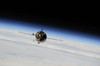 The Soyuz TMA-10M spacecraft in orbit above Earth Poster Print by Stocktrek Images - Item # VARPSTSTK204221S