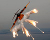 A C-17 Globemaster III releases flares over the Atlantic Ocean Poster Print by Stocktrek Images - Item # VARPSTSTK101482M