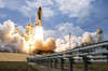 Space Shuttle Atlantis lifts off from its launch pad Poster Print by Stocktrek Images - Item # VARPSTSTK202740S