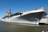 The amphibious assault ship USS Nassau sits moored in port Poster Print by Stocktrek Images - Item # VARPSTSTK100810M