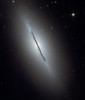 Disk galaxy NGC 5866 Poster Print by Stocktrek Images - Item # VARPSTSTK201302S