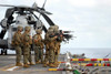Marines conduct marksmanship training aboard USS Essex Poster Print by Stocktrek Images - Item # VARPSTSTK102486M