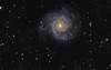 Messier 74, a face-on spiral galaxy in the constellation Pisces Poster Print by R Jay GaBany/Stocktrek Images - Item # VARPSTGAB100015S
