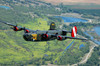 B-24 Liberator flying over Mt Lassen, California Poster Print by Phil Wallick/Stocktrek Images - Item # VARPSTPWA100021M