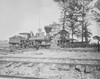 Engine No 156 and company of infantry during the American Civil War Poster Print by Stocktrek Images - Item # VARPSTSTK500026A