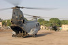 A CH-46 Sea Knight and Mi-8 helicopter at Al Kut, Iraq Poster Print by Stocktrek Images - Item # VARPSTSTK106103M