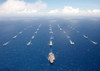 Ships and submarines participating in the Rim of the Pacific exercise Poster Print by Stocktrek Images - Item # VARPSTSTK106450M