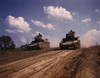 June 1942 - M3 Stuart light tanks at Fort Knox, Kentucky Poster Print by Stocktrek Images - Item # VARPSTSTK500444A