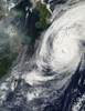 Satellite view of Typhoon Phanfone before making landfall on Japan Poster Print by Stocktrek Images - Item # VARPSTSTK204703S