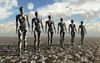 The decaying of futuristic robots Poster Print by Mark Stevenson/Stocktrek Images - Item # VARPSTMAS200219S