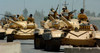 Iraqi tanks drive through a checkpoint in Iraq Poster Print by Stocktrek Images - Item # VARPSTSTK101489M