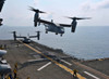 An MV-22 Osprey takes off from USS Bonhomme Richard Poster Print by Stocktrek Images - Item # VARPSTSTK106831M