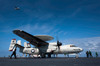 An E-2C Hawkeye prepares to launch from the flight deck of USS Carl Vinson Poster Print by Stocktrek Images - Item # VARPSTSTK107532M