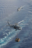 Two MH-60S Sea Hawk helicopters transport supplies Poster Print by Stocktrek Images - Item # VARPSTSTK108081M