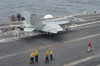 An F/A-18E Super Hornet launches from the flight deck of USS Nimitz Poster Print by Stocktrek Images - Item # VARPSTSTK107779M