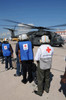 American Red Cross volunteers prepare to board a MH-53E Sea Dragon Poster Print by Stocktrek Images - Item # VARPSTSTK106479M