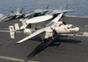 An E-2C Hawkeye lands on the flight deck of USS Theodore Roosevelt Poster Print by Stocktrek Images - Item # VARPSTSTK104472M