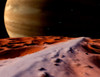 Jupiter seen from the surface of its moon, Amalthea Poster Print by Ron Miller/Stocktrek Images - Item # VARPSTRMR100037S
