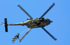 Members conduct a helicopter rope suspension techniques exercise from a SH-60F Seahawk Poster Print by Stocktrek Images - Item # VARPSTSTK101675M