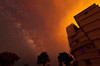 Milky Way appears through smoke over the McDonald Observatory Poster Print by John Davis/Stocktrek Images - Item # VARPSTJDA100035S