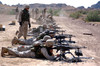 Marines fire their M240G medium machine guns and M249 squad automatic weapons Poster Print by Stocktrek Images - Item # VARPSTSTK101964M