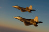 F-22A Raptors fly over Langley Air Force Base, Virginia Poster Print by Stocktrek Images - Item # VARPSTSTK101445M