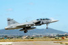 JAS-39D Gripen of the Hungarian Air Force landing at Decimomannu Air Base Poster Print by Riccardo Niccoli/Stocktrek Images - Item # VARPSTRCN100317M