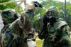 South Korean airmen assist in mask washing decontamination Poster Print by Stocktrek Images - Item # VARPSTSTK107627M