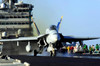 An F/A-18C Hornet launches from the aircraft carrier USS John C Stennis Poster Print by Stocktrek Images - Item # VARPSTSTK105128M