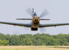 A P-51 Mustang flies by at East Troy, Wisconsin Poster Print by Rob Edgcumbe/Stocktrek Images - Item # VARPSTRDG100067M