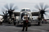 A Sailor directs a C-2A Greyhound on the flight deck of USS George Washington Poster Print by Stocktrek Images - Item # VARPSTSTK108090M