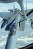 A F-15 Eagle receives fuel from a KC-135 Stratotanker Poster Print by Stocktrek Images - Item # VARPSTSTK102178M