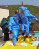 An Airman and a Soldier jump into a tub of cleaning solution Poster Print by Stocktrek Images - Item # VARPSTSTK102439M