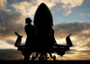 A Sailor cleans the nose of an F/A-18F Super Hornet Poster Print by Stocktrek Images - Item # VARPSTSTK100150M