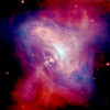 A composite image of the Crab Nebula Poster Print by Stocktrek Images - Item # VARPSTSTK200450S