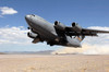 A C-17 Globemaster departs from the Tonopah runway Poster Print by Stocktrek Images - Item # VARPSTSTK103000M