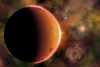 An alien planet in orbit around a binary star system Poster Print by Mark Stevenson/Stocktrek Images - Item # VARPSTMAS200155S