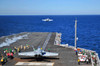 An F/A-18F Super Hornet launches from USS Carl Vinson Poster Print by Stocktrek Images - Item # VARPSTSTK106807M