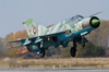 A Bulgarian Air Force MiG-21bis jet fighter taking off Poster Print by Anton Balakchiev/Stocktrek Images - Item # VARPSTABA100081M