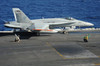An F/18-A Hornet prepares to take off from USS George HW Bush Poster Print by Stocktrek Images - Item # VARPSTSTK108167M