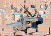 A soldier mans a M2 50 caliber machine gun atop a humvee Poster Print by Stocktrek Images - Item # VARPSTSTK101418M A soldier mans a M2 50 caliber machine gun atop a humvee Poster Print by Stocktrek Images - Item # VARPSTSTK101418M