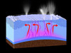 A diagram explaining how the fountains of Enceladus work Poster Print by Ron Miller/Stocktrek Images - Item # VARPSTRMR100136S